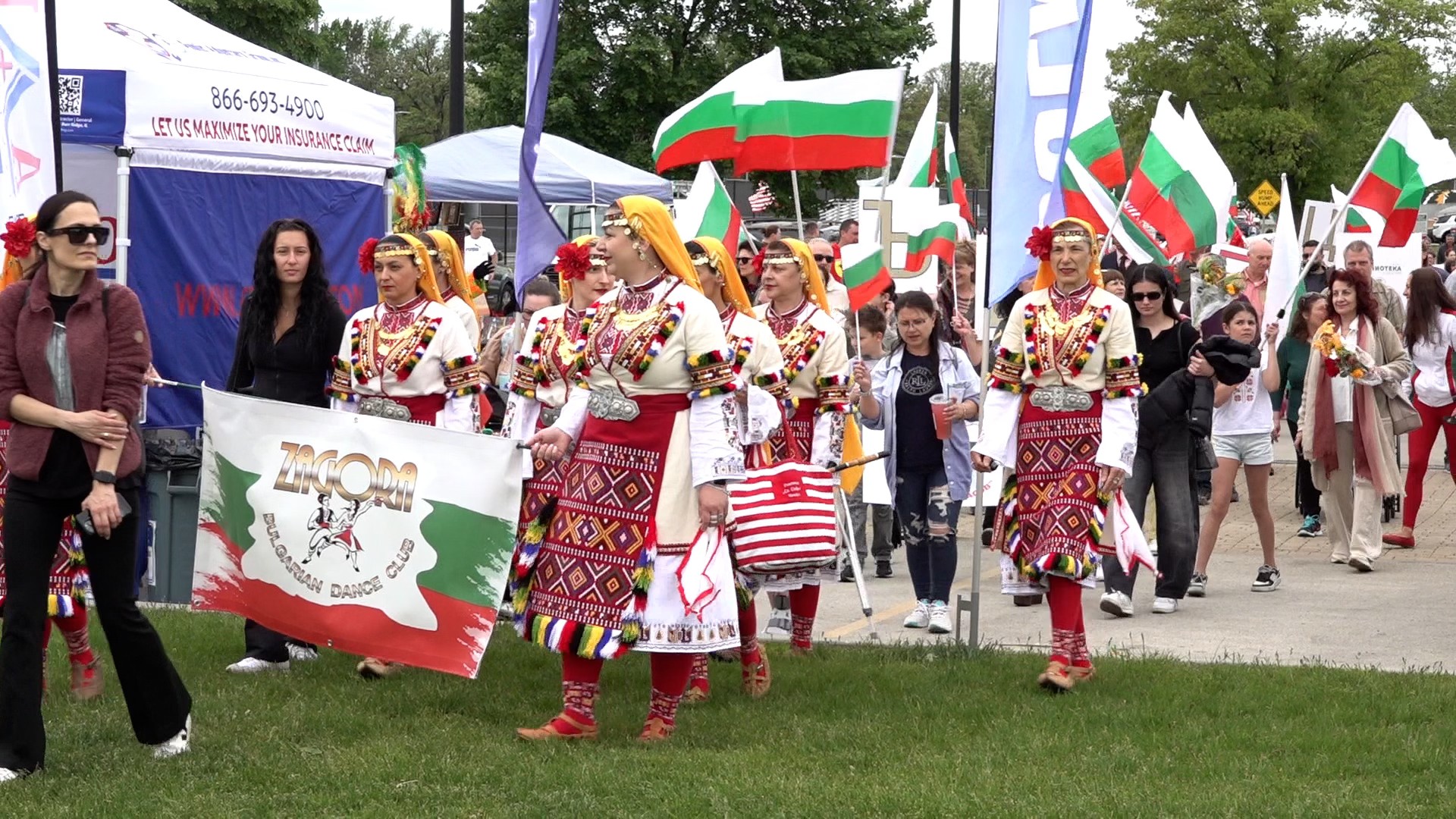 Fourth Bulgarian Parade in Chicago in Celebration of May 24th